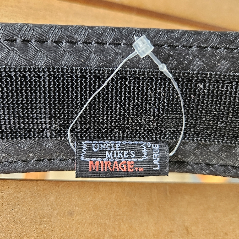 ❌️❌️SOLD❌️Uncle Mikes Mirage Nylon Duty Belt Large (38 - 42) Lined Interior Belt - Picture 6 of 9
